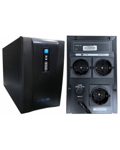 UPS-220/1200VA. Источник бесперебойного питания. AccordTec в Нижнем Тагиле