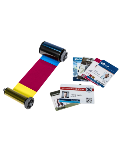 ASOL-YMCKO250. Лента полноцветная с черной панелью и оверлеем (YMCKO) с чистящим роликом. Advent SOLID в Нижнем Тагиле