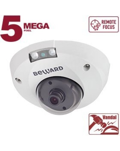B5320DMR (8мм). Видеокамера IP купольная. Beward в Нижнем Тагиле