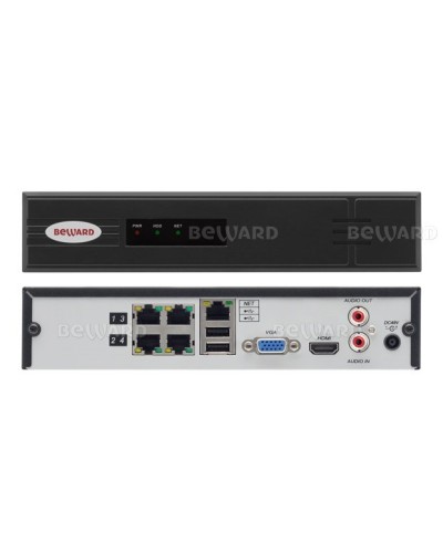 BK0104H2-P4. IP-видеорегистратор 4-канальный. Beward в Нижнем Тагиле