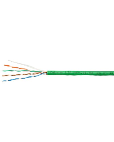 UTP-4P-Cat.5e-SOLID-LSLTx-GN (10990c). Кабель «витая пара» (LAN) для структурированных систем связи. CABEUS в Нижнем Тагиле