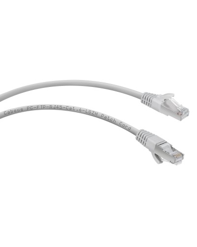 PC-FTP-RJ45-Cat.6-10m-LSZH (7913c), серый. Патч-корд медный. CABEUS в Нижнем Тагиле