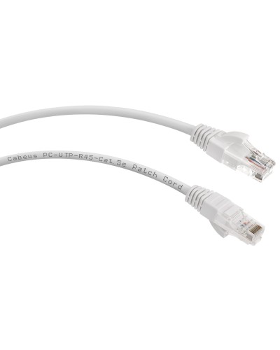 PC-UTP-RJ45-Cat.6-5m-LSZH (8881c), серый. Патч-корд медный. CABEUS в Нижнем Тагиле
