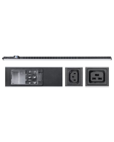 PDU-32-10C19-20C13-B-T (9546c). Блок розеток. CABEUS в Нижнем Тагиле