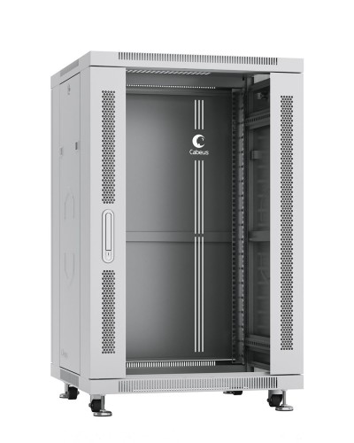 SH-05C-18U60/80 (7048c). Шкаф телекоммуникационный 19 напольный 18U. CABEUS в Нижнем Тагиле
