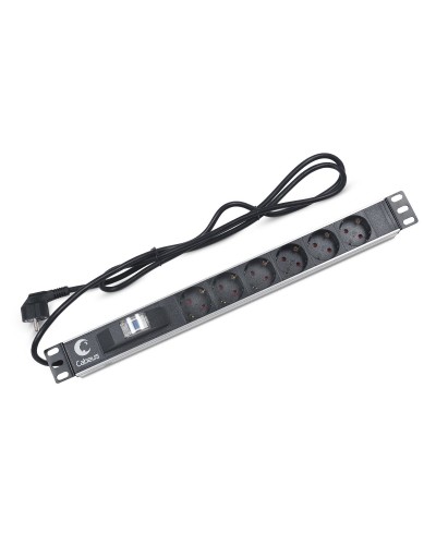 PDU-6P-B-2EU (7292c). Блок розеток 19. CABEUS в Нижнем Тагиле
