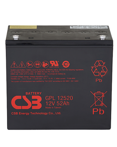 CSB GPL 12520. Аккумулятор герметичный свинцово-кислотный. CSB в Нижнем Тагиле