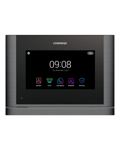 CDV-704MF/VZ (темное серебро). Монитор видеодомофона цветной. Commax в Нижнем Тагиле