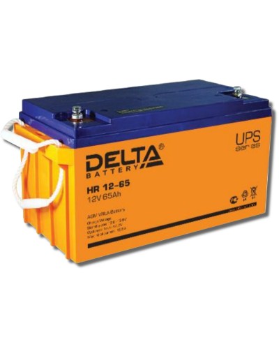 Delta HR 12-65. Аккумулятор герметичный свинцово-кислотный. Delta в Нижнем Тагиле