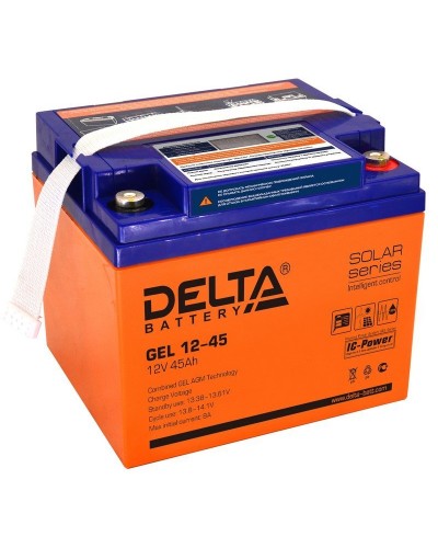 Delta GEL 12-45. Аккумулятор герметичный свинцово-кислотный. Delta в Нижнем Тагиле