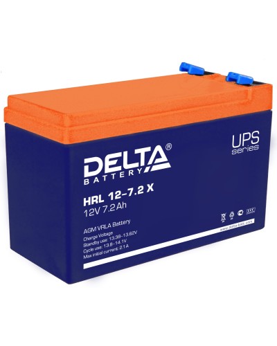 Delta HRL 12-7.2 X. Аккумулятор герметичный свинцово-кислотный. Delta в Нижнем Тагиле