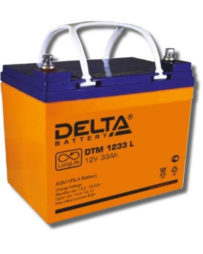 Delta DTM 1233 L. Аккумулятор герметичный свинцово-кислотный. Delta в Нижнем Тагиле