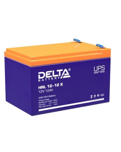 Delta HRL 12-12 X. Аккумулятор герметичный свинцово-кислотный. Delta в Нижнем Тагиле