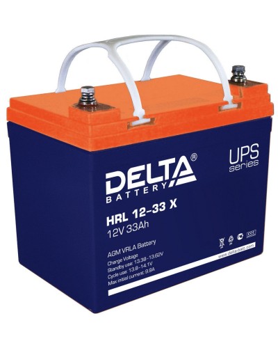 Delta HRL 12-33 X. Аккумулятор герметичный свинцово-кислотный. Delta в Нижнем Тагиле