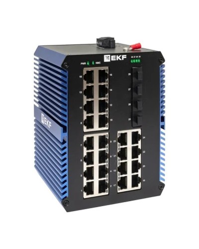 TSX-U-4GX/SFP-24GTP. Промышленный неуправляемый коммутатор. EKF в Нижнем Тагиле