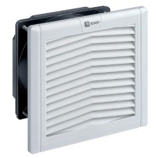 Вентилятор с фильтром 52 м2/ч 124x124 (FAN52F). Вентилятор с фильтром. EKF