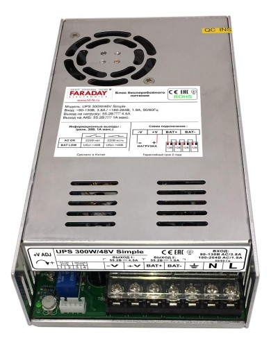 UPS 300W/48V Simple. Блок бесперебойного питания. FARADAY в Нижнем Тагиле