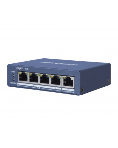 DS-3E0505P-E/M. Коммутатор с питанием POE. Hikvision в Нижнем Тагиле