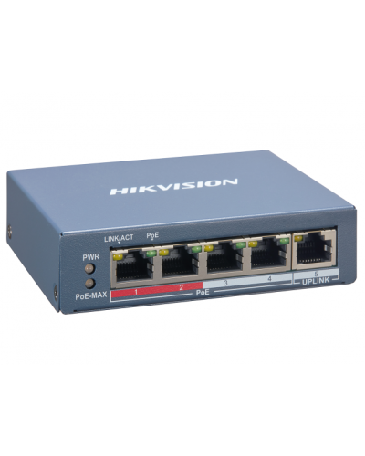 DS-3E1105P-EI. Коммутатор с POE. Hikvision в Нижнем Тагиле