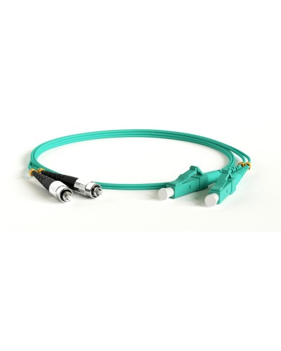 FC-D2-503-FC/PR-LC/PR-H-1M-LSZH-AQ. Патч-корд волоконно-оптический многомодовый. Hyperline в Нижнем Тагиле