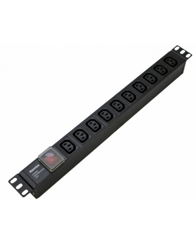 SHE19-10IEC-S-IEC. Блок розеток 19. Hyperline в Нижнем Тагиле