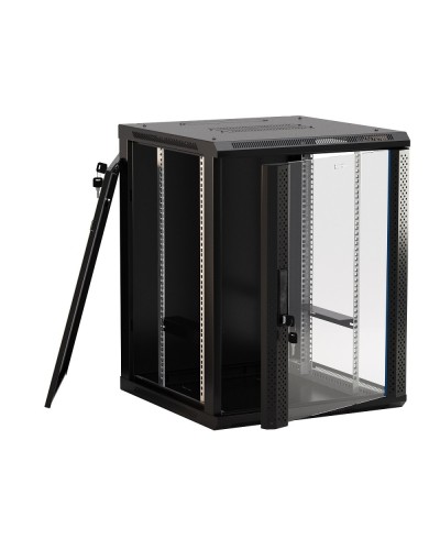 TWB-0445-GP-RAL9004. Шкаф телекоммуникационный 19 настенный 4U. Hyperline в Нижнем Тагиле
