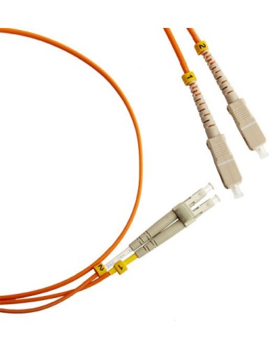 FC-D2-50-LC/PR-SC/PR-H-3M-LSZH-OR. Патч-корд волоконно-оптический LC-SC. Hyperline в Нижнем Тагиле