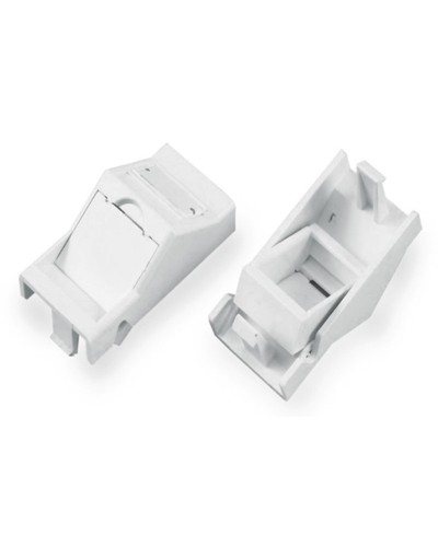 SIP2A-1K-M45-22.5. Вставка угловая 45x22.5 (аналог Mosaic) для 1 модуля формата Keystone Jack. Hyperline в Нижнем Тагиле