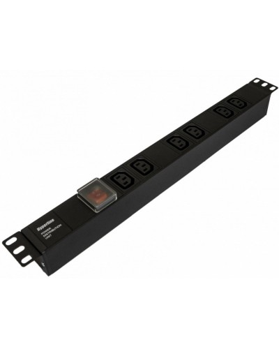SHE19-6IEC-S-IEC. Блок розеток 19. Hyperline в Нижнем Тагиле