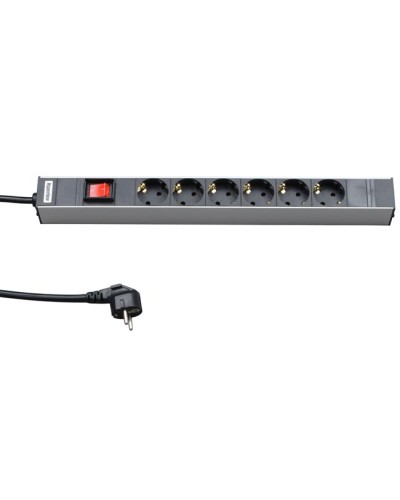 SHE19-6SH-S-2.5EU. Блок розеток 19. Hyperline в Нижнем Тагиле