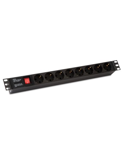 SHE19-6SH-S-IEC. Блок розеток 19. Hyperline в Нижнем Тагиле