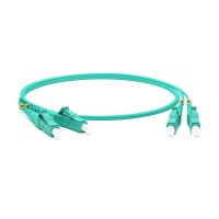 FC-D2-503-LC/PR-LC/PR-H-3M-LSZH-AQ. Патч-корд волоконно-оптический многомодовый. Hyperline