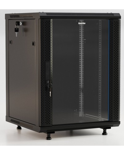 TWB-FC-1845-GP-RAL9004. Шкаф телекоммуникационный 19 настенный 18U. Hyperline в Нижнем Тагиле