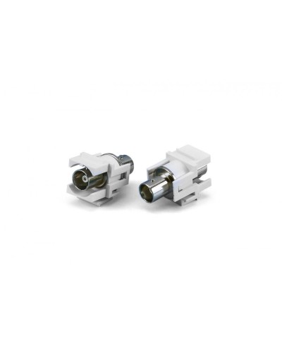 KJ1-BNC-D-WH. Вставка Keystone Jack RJ-45. Hyperline в Нижнем Тагиле