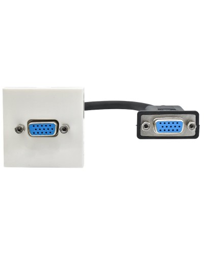 Розетка VGA M/M PRIMER РКМ-10-20-П белый IEK(PR-KK40D-RV-0-1-K01). Розетка. IEK в Нижнем Тагиле