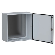 ЩМП-80.80.40 УХЛ1 IP66 800х800х400 TITAN 5 (TI5-10-N-080-080-040-66). Шкаф металлический с монтажной платой. IEK