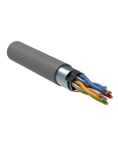 GENERICA F/UTP кат.5E 24AWG 4 пары PVC серый (BC1-C5E04-311-305-R-G). Кабель «витая пара» (LAN) для структурированных систем связи. IEK в Нижнем Тагиле
