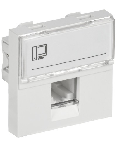 Розетка RJ45 кат.6 PRIMER РКИ-20-00-П-6 белый IEK (PR-KK40D-RI-0-2-1C06U-K01). Розетка RJ-45. IEK в Нижнем Тагиле