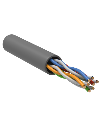 GENERICA U/UTP кат.5E 24AWG 4 пары LSZH серый (BC1-C5E04-121-305-R-G). Кабель «витая пара» (LAN) для структурированных систем связи. IEK в Нижнем Тагиле