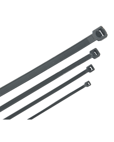 HKB-W48-L200 (100 шт). Хомут кабельный ХКн 4,8х200мм нейлон черный. ITK в Нижнем Тагиле