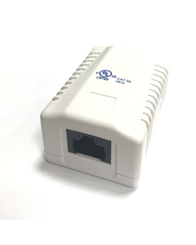 RJ-45-1 (8P8C) CAT5e, 1 выход (LISTED) компьютерная розетка: Розетка компьютерная 1 выход в Нижнем Тагиле
