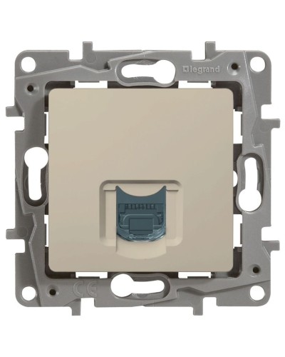 Розетка 5e, UTP, 1хRJ45, ETIKA, слоновая кость (672341). Розетка. LegranD в Нижнем Тагиле