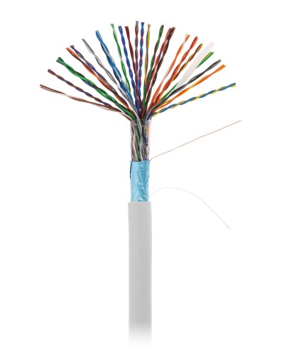 F/UTP 25pair, Cat5, In, PVC (EC-UF025-5-PVC-GY-3). Кабель «витая пара» (LAN) для структурированных систем связи. NETLAN в Нижнем Тагиле