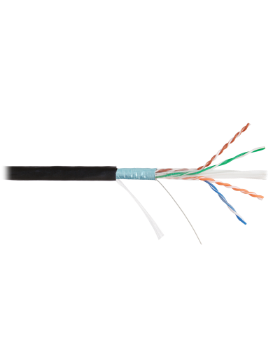 F/UTP 4pair, Cat6, Solid, Out, PVC (NMC 4240B-BK). Кабель «витая пара» (LAN) для структурированных систем связи. NIKOMAX в Нижнем Тагиле