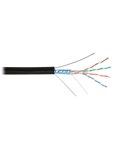 F/UTP 4pair, Cat5e, Solid, Out, SW, PVC (NMC 4905B-BK). Кабель «витая пара» (LAN) для структурированных систем связи. NIKOMAX в Нижнем Тагиле