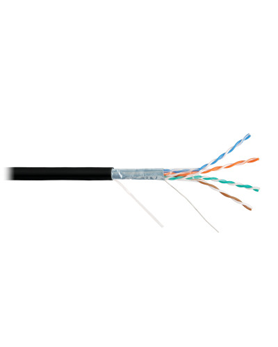 F/UTP 4pair, Cat5e, Solid, In/Out, нг(А)-HF (NMC 9200C-BK). Кабель «витая пара» (LAN) для структурированных систем связи. NIKOMAX в Нижнем Тагиле
