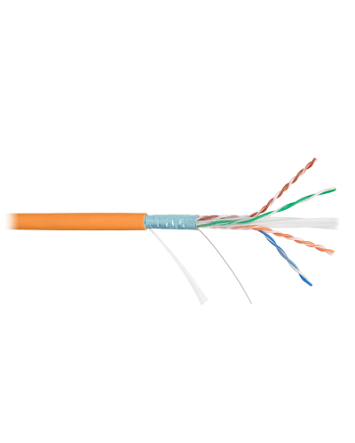 F/UTP 4pair, Cat6, Solid, In, нг(А)-HF (NMC 4240C-OR). Кабель «витая пара» (LAN) для структурированных систем связи. NIKOMAX в Нижнем Тагиле