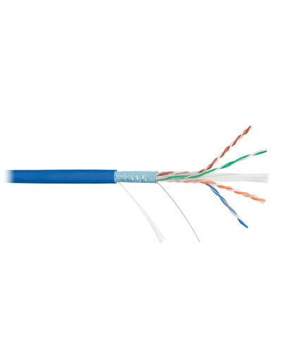 F/UTP 4pair, Cat6, Solid, In, нг(А)-HF (NMC 4240C-BL). Кабель «витая пара» (LAN) для структурированных систем связи. NIKOMAX в Нижнем Тагиле