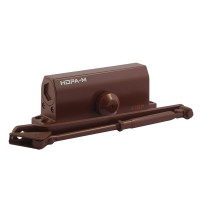 ISPARUS 450 (коричневый). Доводчик дверной морозостойкий. NORA-M