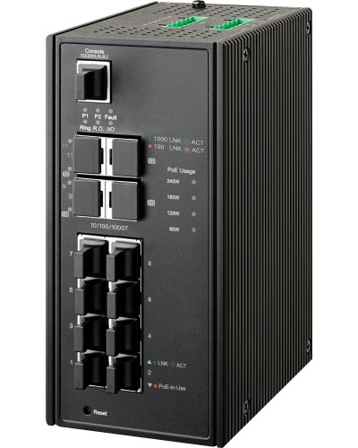 NIS-3500-3412PGE (64PY0804). Коммутатор управляемый с PoE. NSGate в Нижнем Тагиле